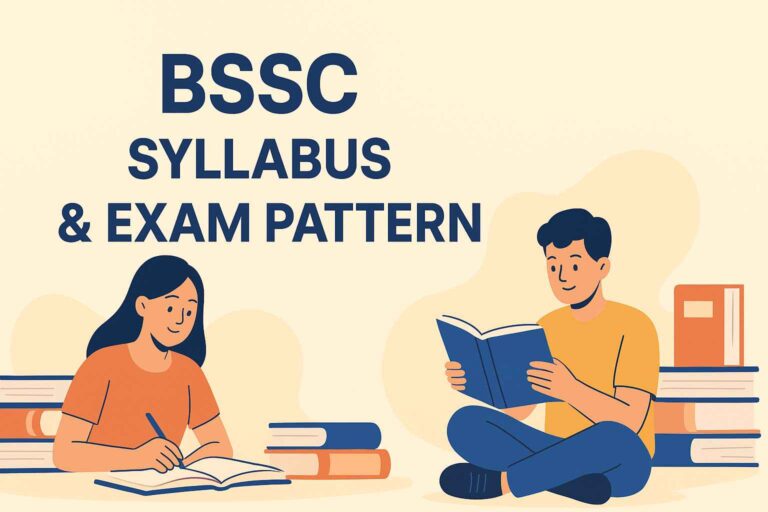 BSSC CGL Syllabus & Exam Pattern 2025 – Complete Guide