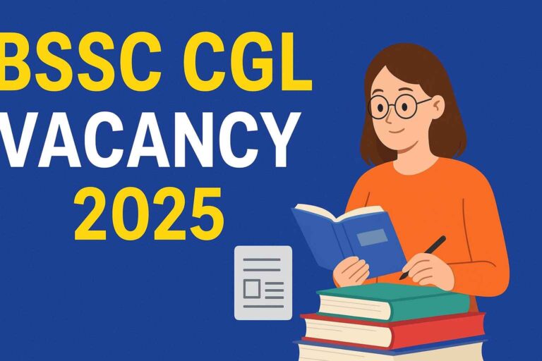 BSSC CGL Vacancy 2025 – 4th Graduate Level Recruitment Notification : 1481 Posts, Notification, Eligibility & Exam Details